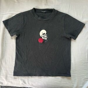 Brandy Melville Skull Top